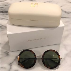 LInda Farrow for ‘The Row’ 8 Round Sunglasses